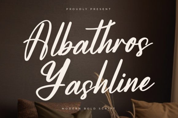 Albathros Yashline: A Modern Bold Script for Thoughtful Editorial Moments