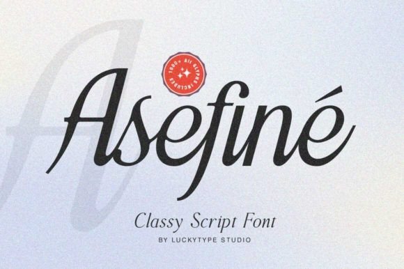 Asefine: A Handwritten Font That Builds Brand Warmth