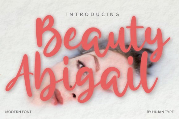Beauty Abigail: A Bold Handwritten Font for Digital Branding