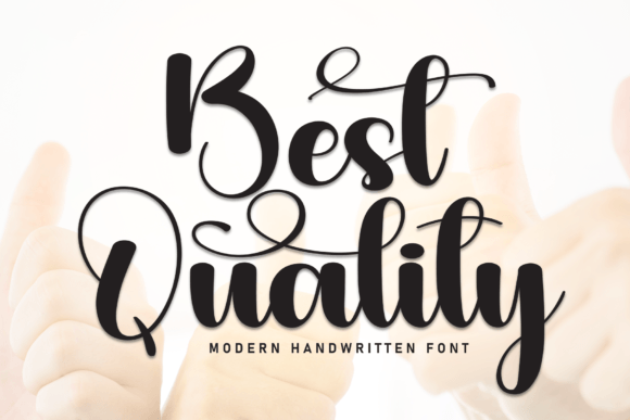 Best Quality Handwritten Font for Warm, Authentic Branding