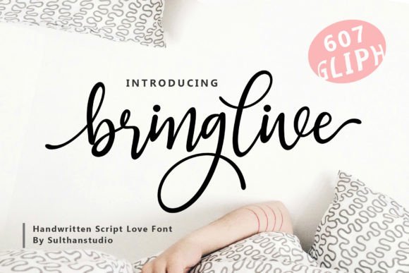 Bring Live: A Handwritten Font That Feels Human on Screen