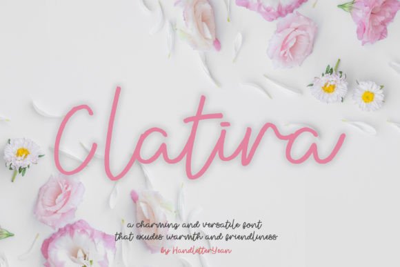 Clatira: A Warm, Versatile Script Font for Digital Brands