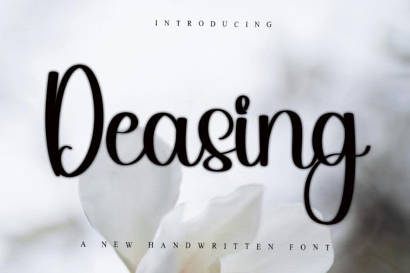 Deasing: A Handwritten Font That Feels Human—Not Haphazard