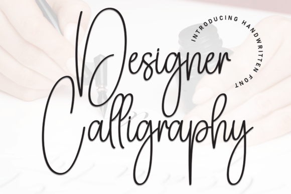 Designer Calligraph: A Warm, Handwritten Font for Authentic Branding