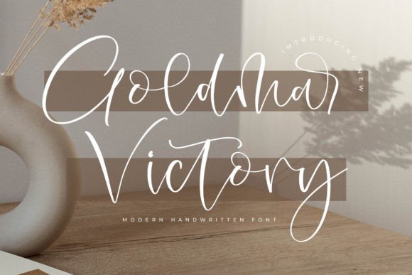 Goldmar Victory: A Luxury Script Font That Earns Its Place in Real Campaigns