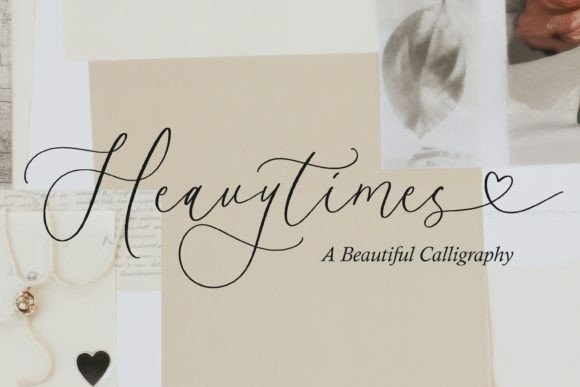 Heavytimes: A Handmade Script Font for Scroll-Stopping Campaigns