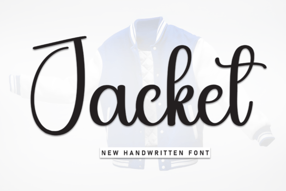 Jacket Handwritten Font for Small Business Branding