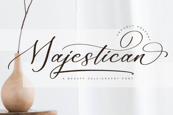 Majestican: A Premium Script Font for Scroll-Stopping Brand Content