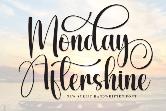 Monday Aftershine: A Handwritten Font That Builds Real Brand Trust