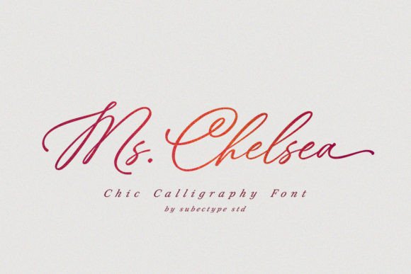 Ms. Chelsea: A Chic Script Font for Digital Branding