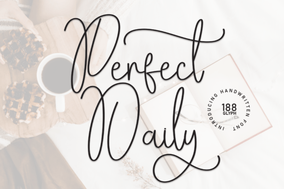 Perfect Dayli: A Handwritten Font That Feels Like a Quiet Moment
