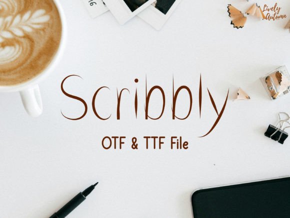 Scribbly: A Handwritten Font That Builds Brand Warmth