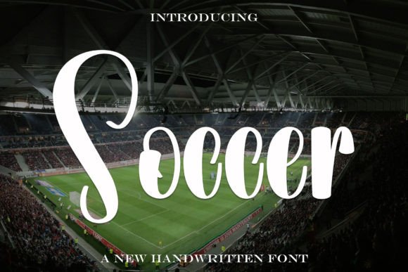 Soccer Font: A Festive Script for Memorable Branding