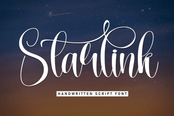 Starlink: A Handwritten Font That Feels Human on Screen
