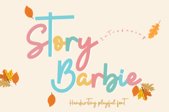 Story Barbie: A Whimsical Script Font for Handmade Creators