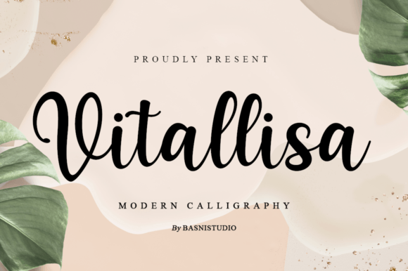 Vitallisa: A Modern Calligraphy Font That Earns Its Elegance